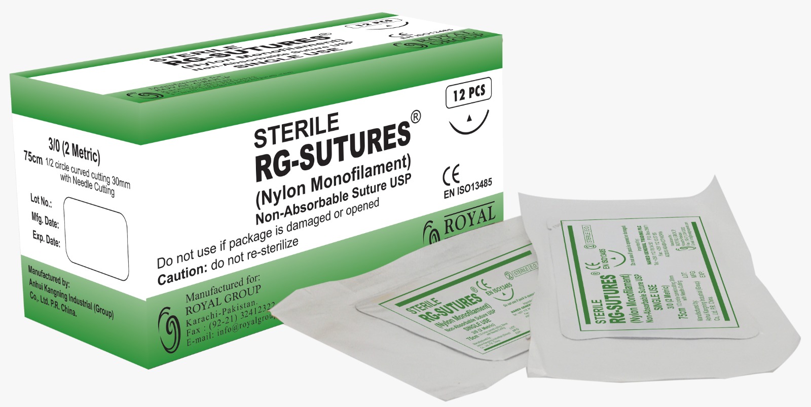 RG Sutures (Nylon) 